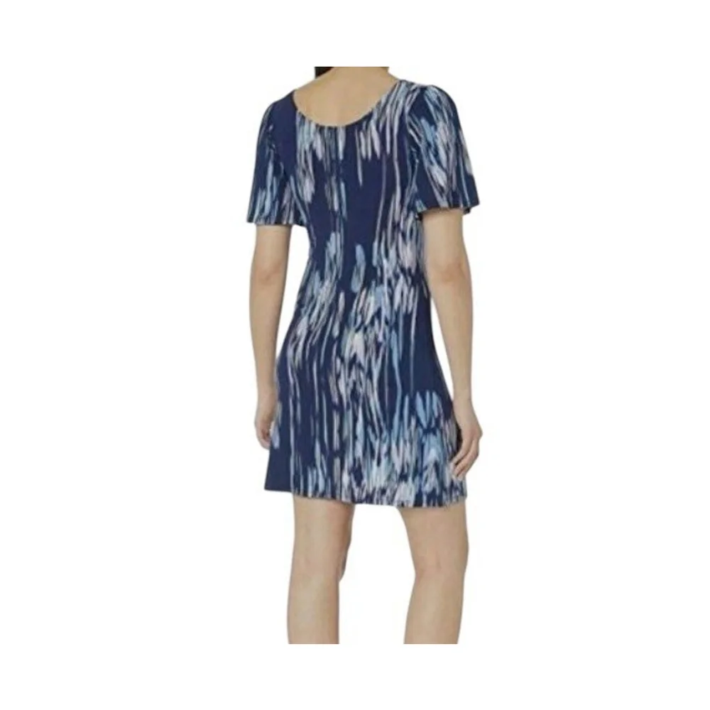 Tommy Bahama Dress Sz S Blue Purple Under The Si Beach Vacation Coastal‎ NWT